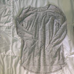 Girls youth athletic long sleeve tee